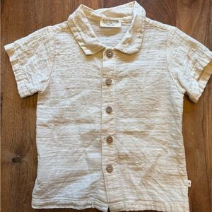 1 + in the Family - 12m Beige Shirt